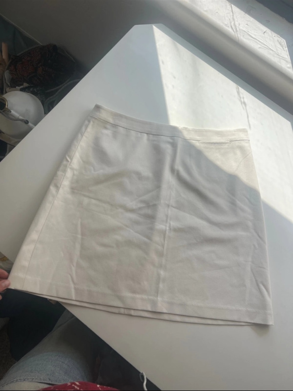 The Limited Cream Mini Skirt